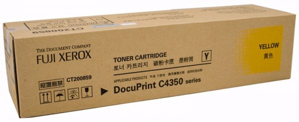 Genuine CT200859 XEROX Yellow Toner Cartridge-0