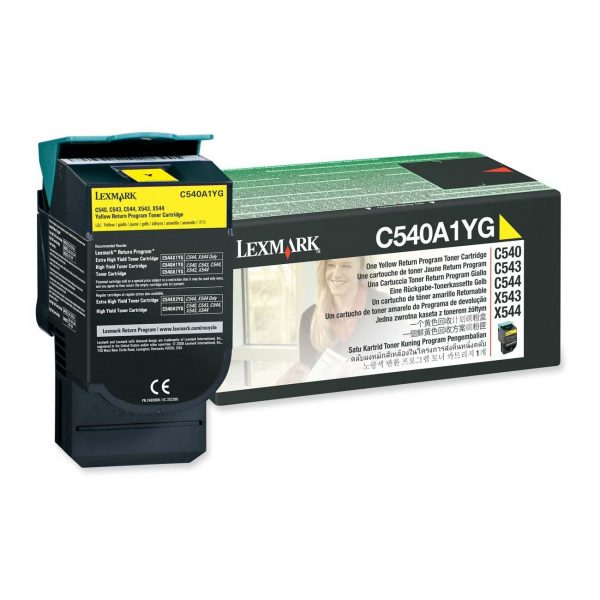 Genuine Lexmark C540A1YG-0
