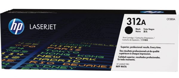 Genuine HP CF380A Black Toner Cartridge-3156