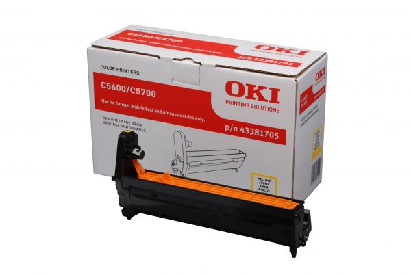 Genuine Oki IDKOC5600YELLOW-0