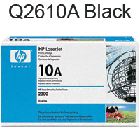 Genuine, HP Q2610A Black Toner Cartridge-0