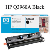 Genuine, HP Q3960A Black Toner Cartridge-0