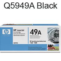 Genuine, HP Q5949A Black Toner Cartridge-0