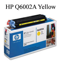 Genuine, HP Q6002A Yellow Toner Cartridge-0