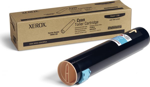 Genuine 106R01160 Xerox Cyan Toner Cartridge-3523