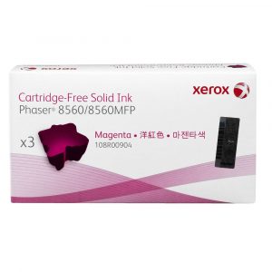 Genuine 108R00904 Xerox Magenta Solid Ink Cartridge 3 Pack-0