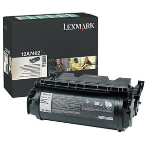 Genuine 12A7462 Lexmark Black Toner Cartridge-0