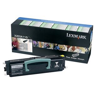 Genuine X203A11G Lexmark Black Toner Cartridge-0