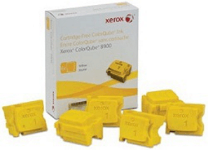 Genuine 108R01032 Xerox Yellow Solid Ink Cartridge 6 Pack-0