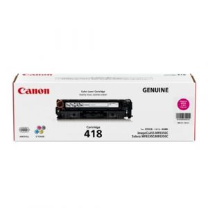 Genuine Canon Cart418M Magenta Toner Cartridge-0