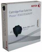 Fuji Xerox 108R00907 Xerox Black Solid Ink Cartridge 6 Pack (Genuine)