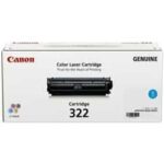Canon Cart322Cii High Yield Cyan Toner Cartridge (Genuine)