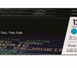 HP CF341A Genuine Triple Pack Cartridge (Genuine)