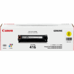 Canon Cart416Y Yellow Toner Cartridge (Genuine)