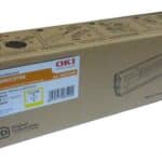 Oki C5650 C5750 Yellow Toner Cartridge (Genuine)