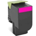 Lexmark 80C80M0 Magenta Toner Cartridge (Genuine)