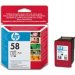 HP 58 Photo Ink Cartridge C6658AA (Genuine)