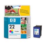 HP 22 Colour Ink Cartridge C9352AA (Genuine)