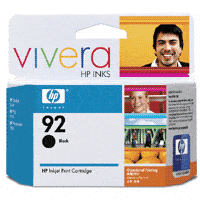 C9362WA.gif HP 92 Black Ink Cartridge C9362WA (Genuine) - Image 1