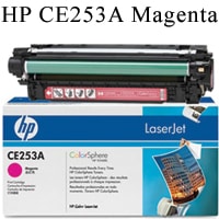 CE253A.jpg HP CE253A Magenta Toner Cartridge 504A (Genuine) - Image 1