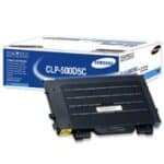 Samsung CLP-500 CLP-550 Cyan Toner Cartridge CLP-500D5C (Genuine)
