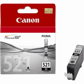 CNCLI521BK.png Canon CLI-521BK Photo Black Ink Cartridge (Genuine) - Image 1