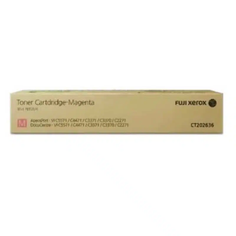 CT202636 Fuji Xerox CT202636 Genuine XEROX Magenta Toner Cartridge - Image 1