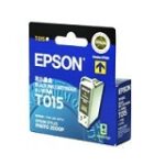 Epson T015 Black Ink Cartridge (Genuine)