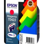 Epson T0423 Magenta Ink Cartridge (Genuine)