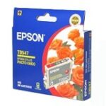 Epson T0547 Red Ink Cartridge (Genuine)