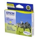 Epson , Genuine Yellow Ink Cartridge For Stylus C79/C90/CX3900/CX5900/CX6900 (T073490 (Genuine)