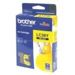 Brother LC-38 Yellow Ink Cartridge LC-38Y (Genuine)
