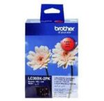 Brother LC-39 Black Ink Cartridge Twin Pack LC-39BK2PK (Genuine)