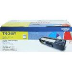 Brother TN-348Y Yellow Toner Cartridge High Yield (Genuine)