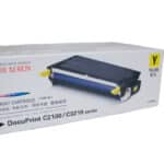 Fuji Xerox DocuPrint C2100 C3210 Yellow Toner Cartridge CT350488 (Genuine)