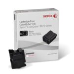 Fuji Xerox 108R00988 Xerox Black Ink Sticks 6 Pack (Genuine)