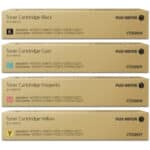 Fuji Xerox Genuine CT202634 CT202635 CT202636 CT202637 Toner Value Pack,