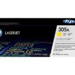 Genuine, HP  CE412A  Yellow  Toner Cartridge  305A